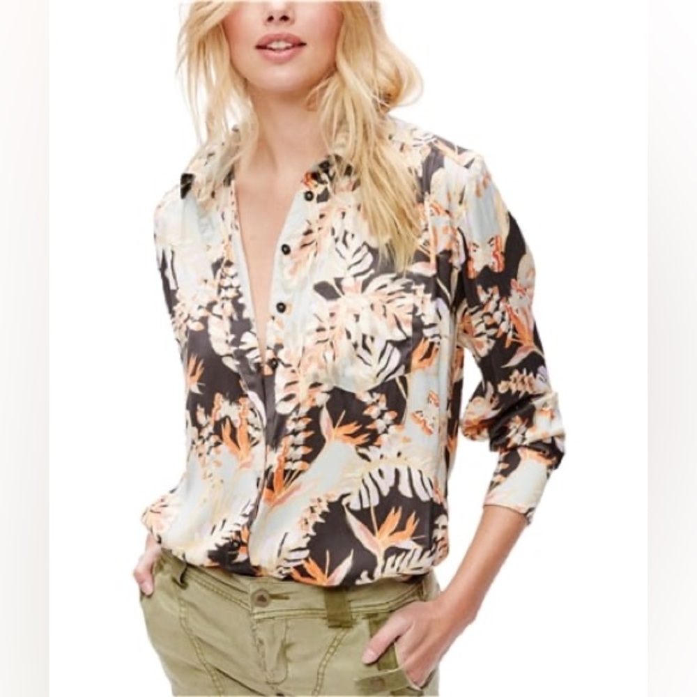 Free People Under The Palms Blouse